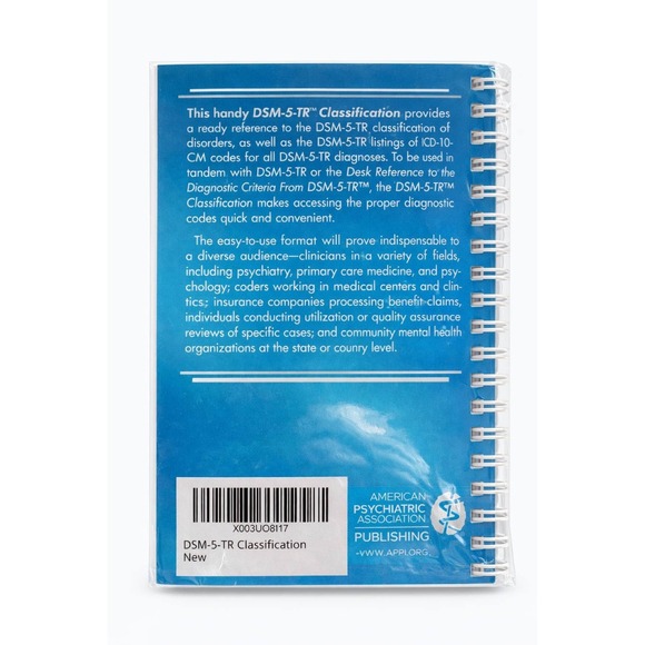 DSM-5-TR Classification American Psychiatric Association Spiral Bound - Picture 2 of 2